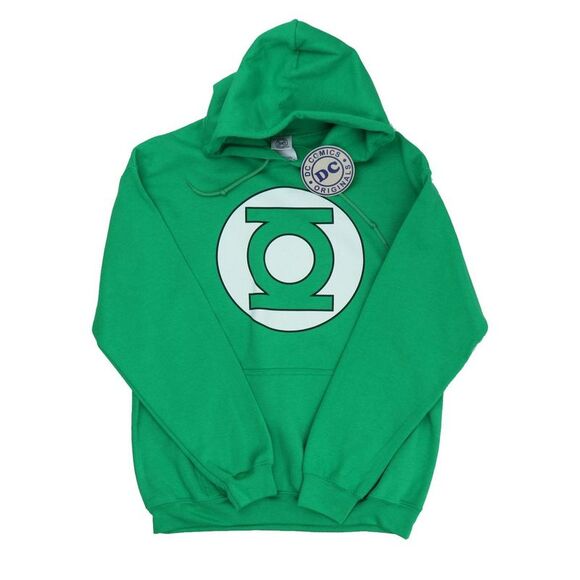 DC Comics Girls Green Lantern Logo Hoodie / Irish Green